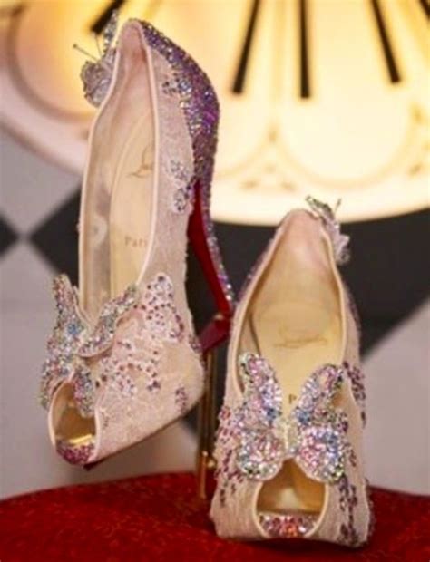 christian louis vuitton cinderella shoes|christian louboutin heel sandals.